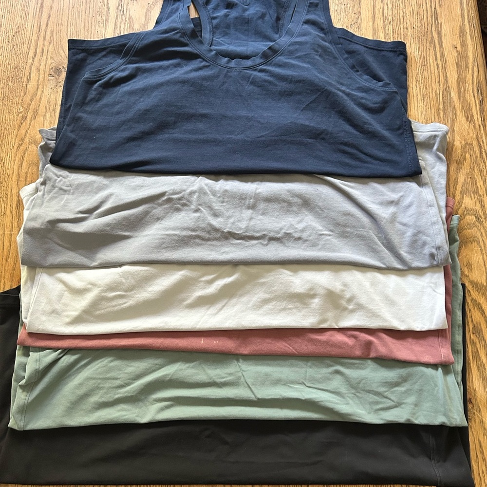 Lululemon Love Tanks size 14 all 6 included